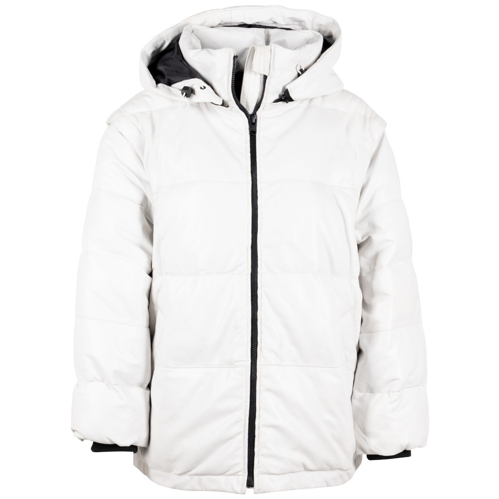 Geaca de Iarna din Piele 2 in 1 Dama 2.0 by Mauritius Alba G2WEloisa