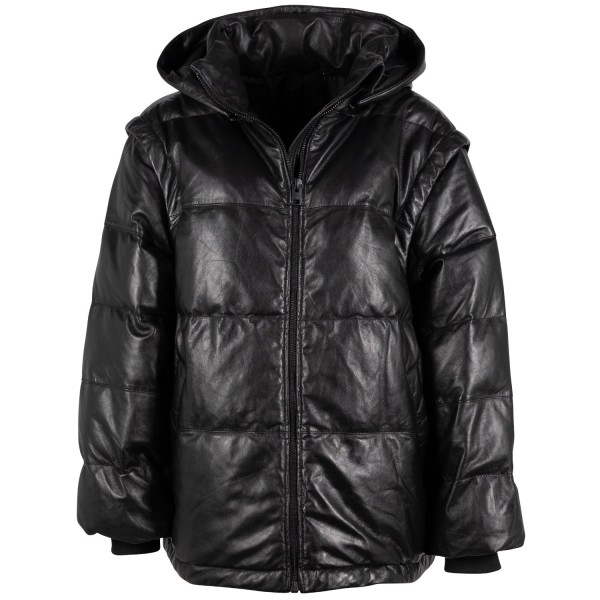 Geaca de Iarna din Piele 2 in 1 Dama 2.0 by Mauritius Neagra G2WEloisa