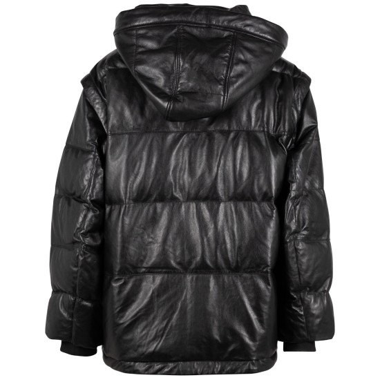 Geaca de Iarna din Piele 2 in 1 Dama 2.0 by Mauritius Neagra G2WEloisa