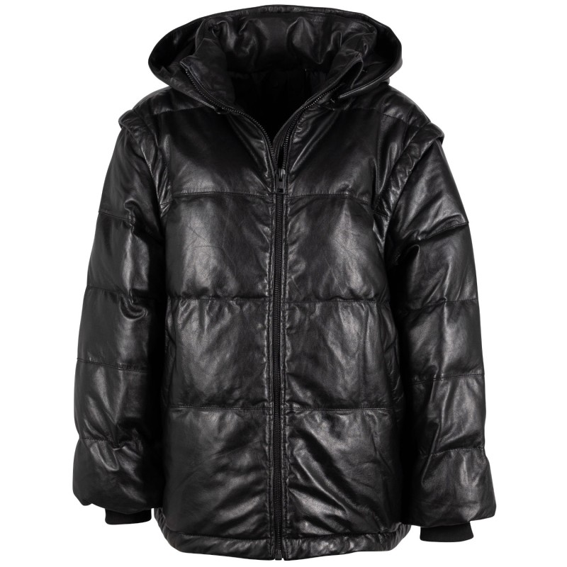 Geaca de Iarna din Piele 2 in 1 Dama 2.0 by Mauritius Neagra G2WEloisa – Black Friday