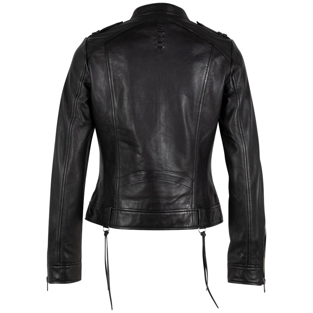 Geaca de Piele Dama 2.0 by Mauritius Neagra G2WFyana Geaca de Piele Dama 2.0 by Mauritius Neagra G2WFyana - readytowear.ro