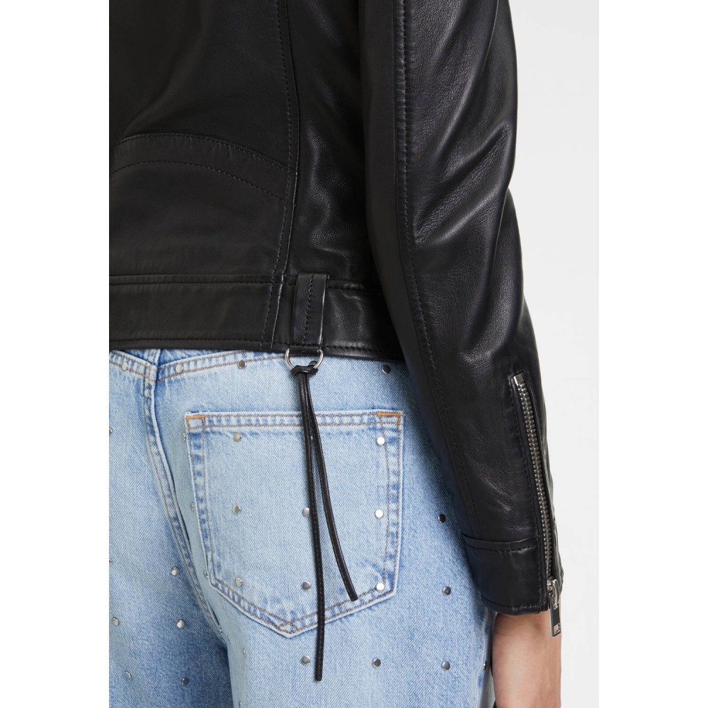Geaca de Piele Dama 2.0 by Mauritius Neagra G2WFyana Geaca de Piele Dama 2.0 by Mauritius Neagra G2WFyana - readytowear.ro