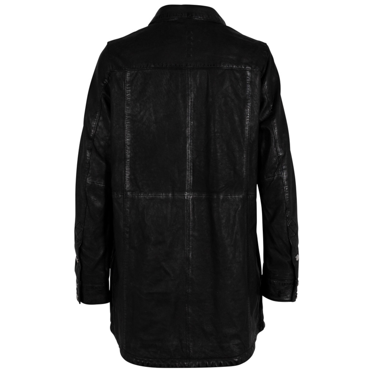 Camasa Lungă de Piele Dama 2.0 by Mauritius Neagra G2WMahi – Camasi din Piele Camasa Lungă de Piele Dama 2.0 by Mauritius Neagra G2WMahi – Camasi din Piele