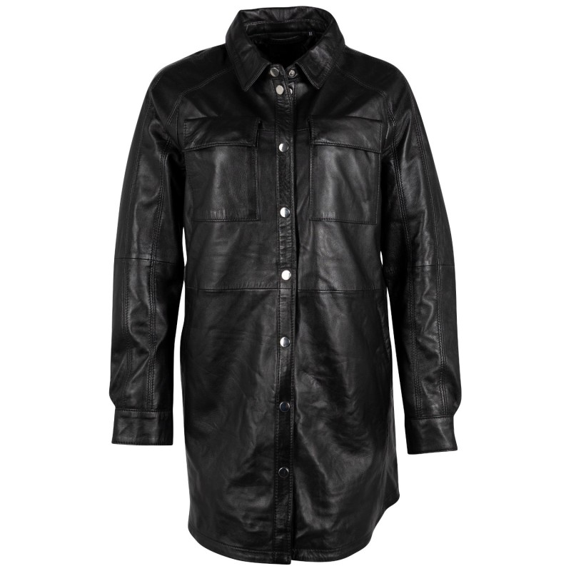 Camasa Lungă de Piele Dama 2.0 by Mauritius Neagra G2WMarcy – Black Friday Camasa Lungă de Piele Dama 2.0 by Mauritius Neagra G2WMarcy – Black Friday