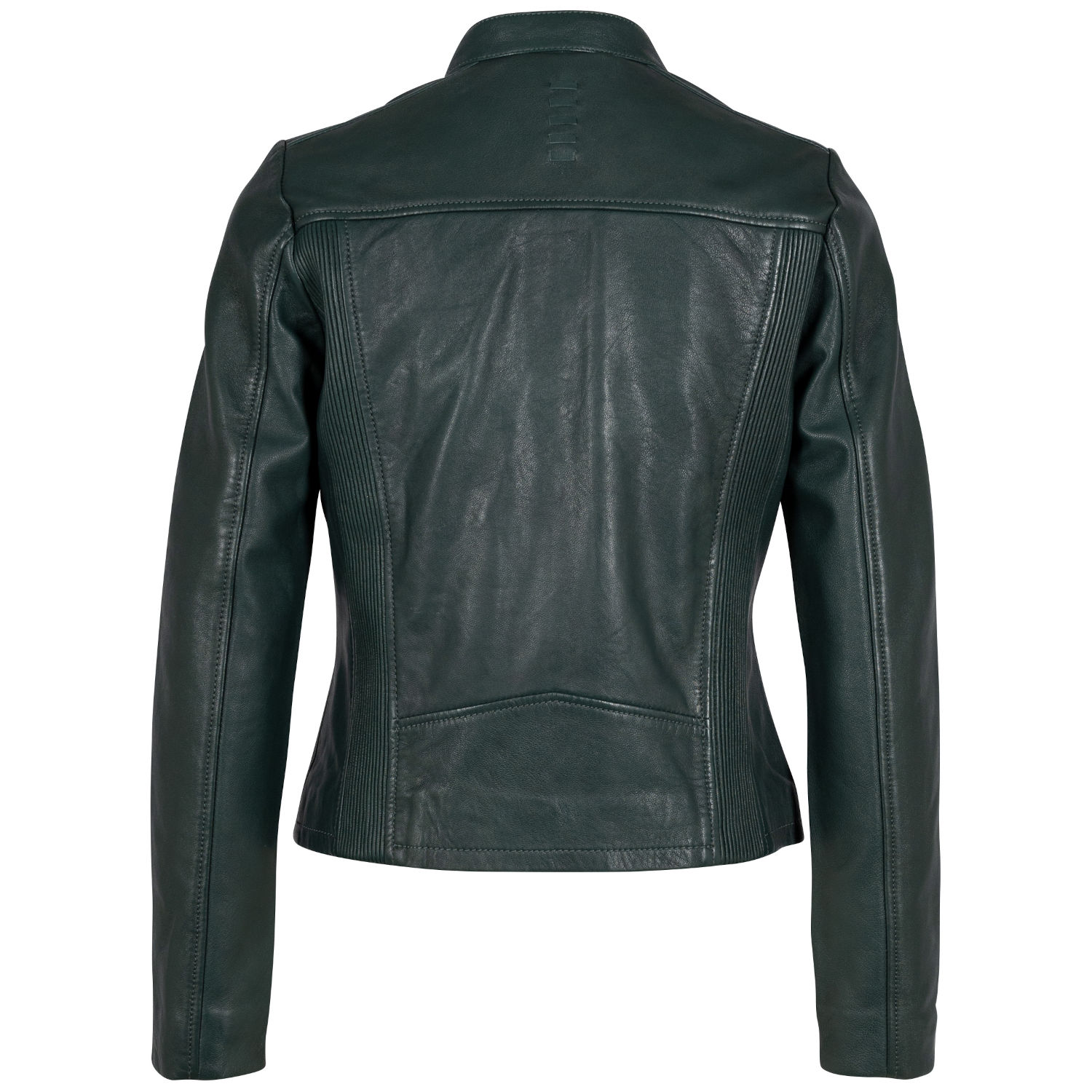 Geaca de Piele Dama 2.0 by Mauritius Verde Inchis G2WWeda – Black Friday