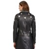 Geaca de Piele Dama 2.0 by Mauritius Negru/Auriu G2WWona – Geci de Piele
