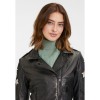 Geaca de Piele Dama 2.0 by Mauritius Negru/Auriu G2WWona – Geci de Piele