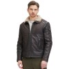 Geaca de Iarna din Piele Barbati Mauritius Maro Inchis GMAnchorage Geaca de Iarna din Piele Barbati Mauritius Maro Inchis GMAnchorage - readytowear.ro
