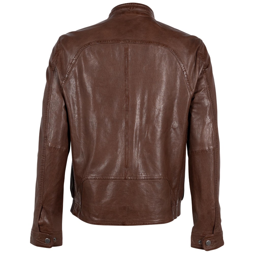 Geaca de Piele Barbati Mauritius Maro GMBreston Geaca de Piele Barbati Mauritius Maro GMBreston - readytowear.ro