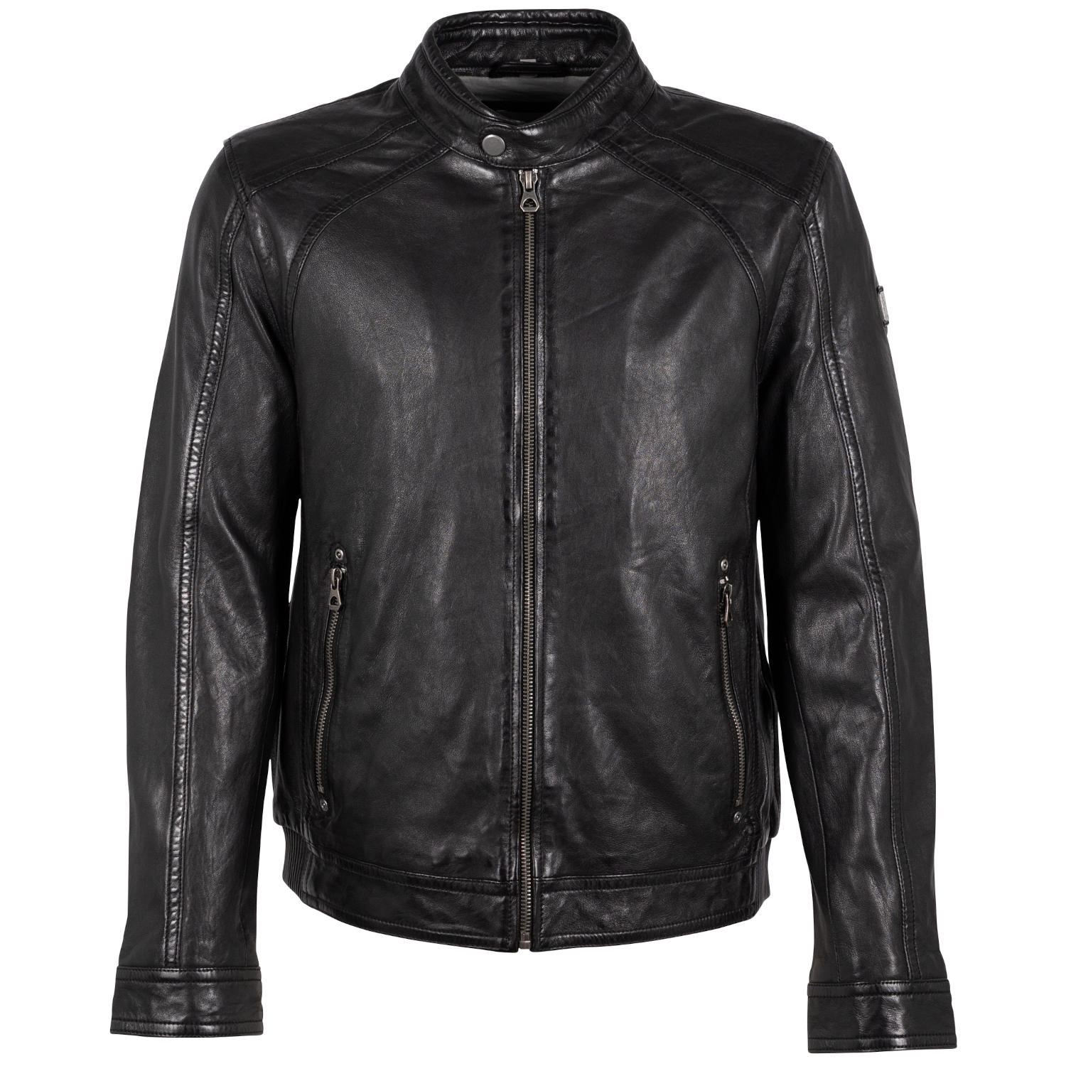 Geaca de Piele Barbati Mauritius Neagra GMBreston – Geci de Piele Geaca de Piele Barbati Mauritius Neagra GMBreston – Geci de Piele