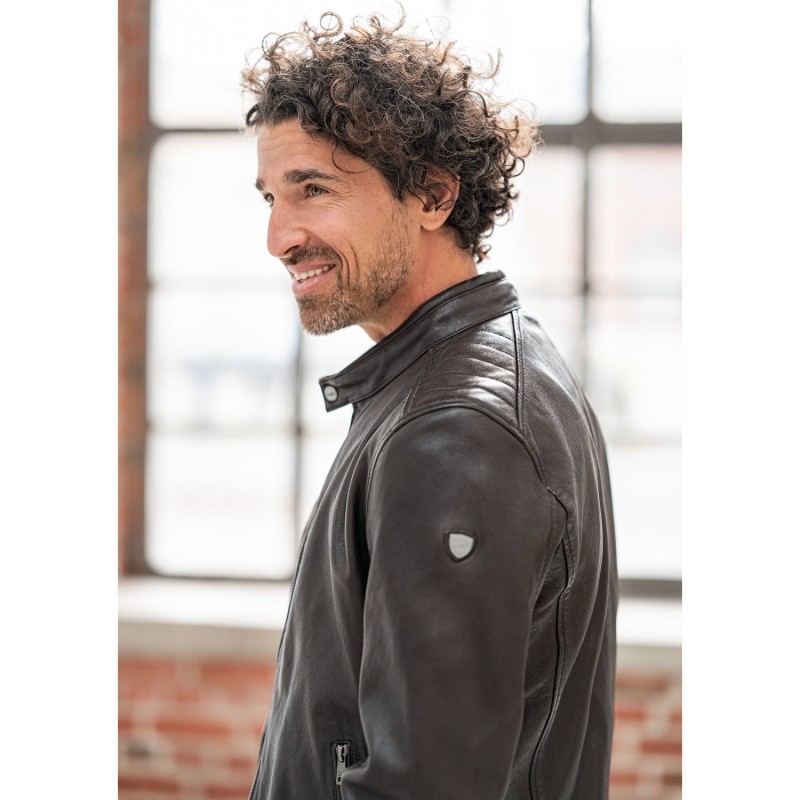 Geaca de Piele Barbati Mauritius Maro Inchis GMBrody – Black Friday Geaca de Piele Barbati Mauritius Maro Inchis GMBrody – Black Friday