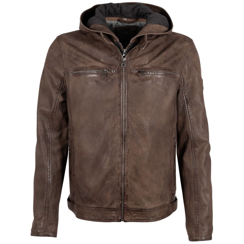 Geaca de Piele Barbati Mauritius Maro GMCalan – Geci de Piele