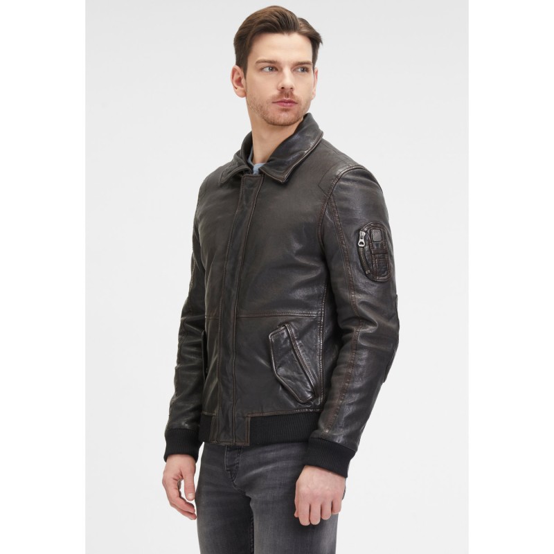 Geaca de Piele Barbati Mauritius Maro GMChuck – Geci de Piele