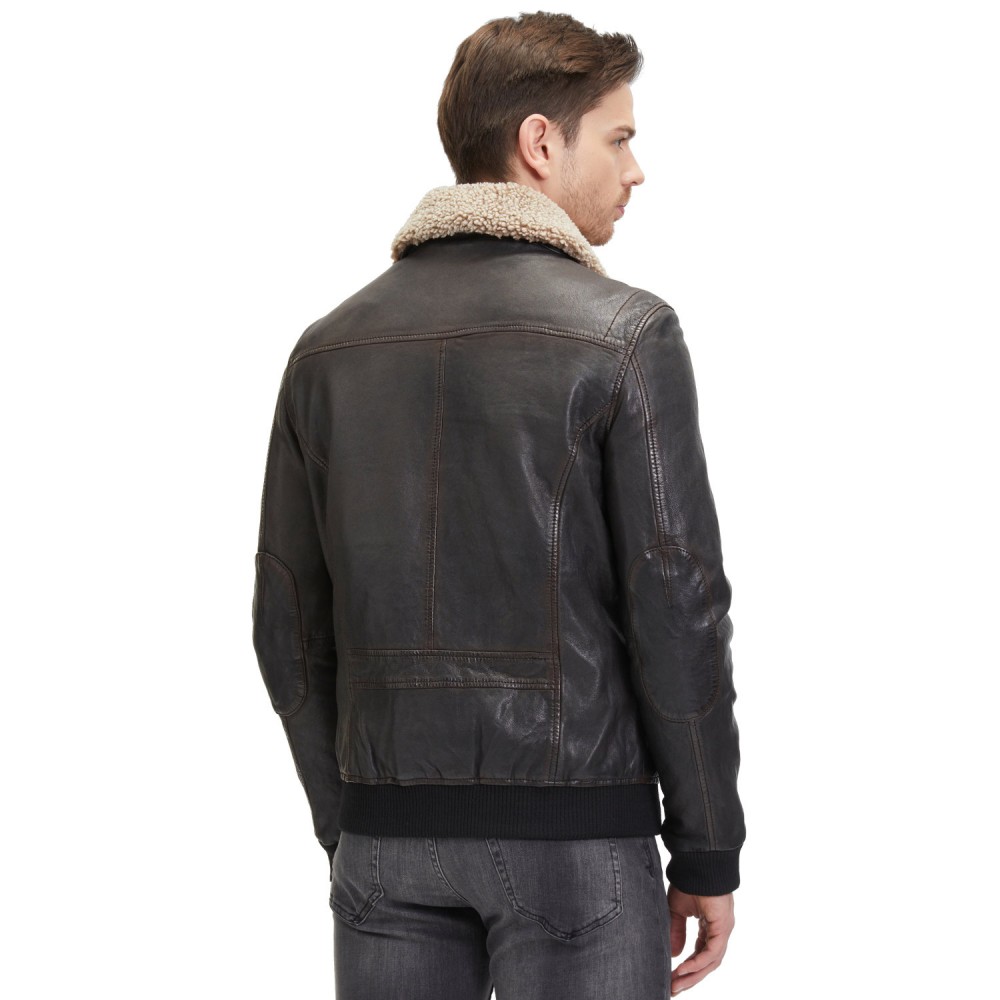 Geaca de Piele Barbati Mauritius Maro GMChuck Geaca de Piele Barbati Mauritius Maro GMChuck - readytowear.ro