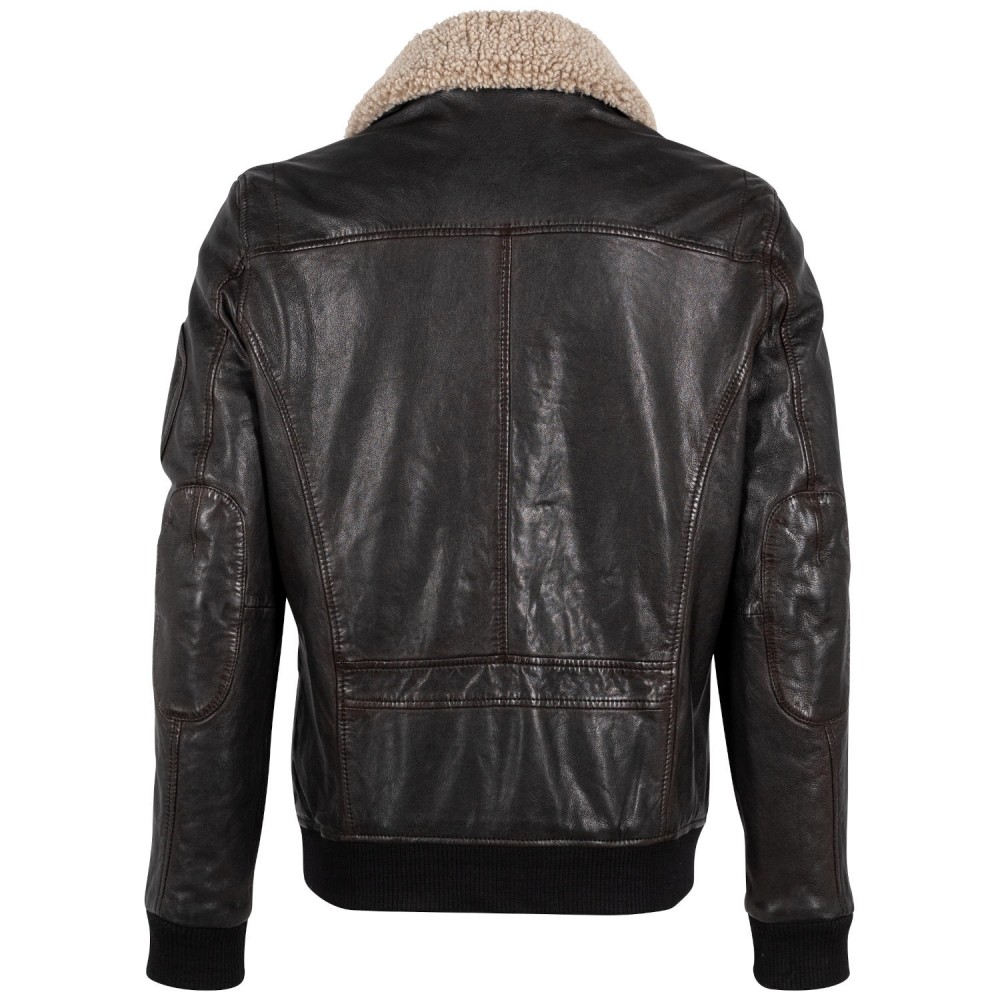 Geaca de Piele Barbati Mauritius Maro GMChuck Geaca de Piele Barbati Mauritius Maro GMChuck - readytowear.ro