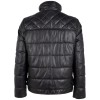 Geaca de Piele Barbati Mauritius Negru/Bleumarin GMCraigh Geaca de Piele Barbati Mauritius Negru/Bleumarin GMCraigh - readytowear.ro