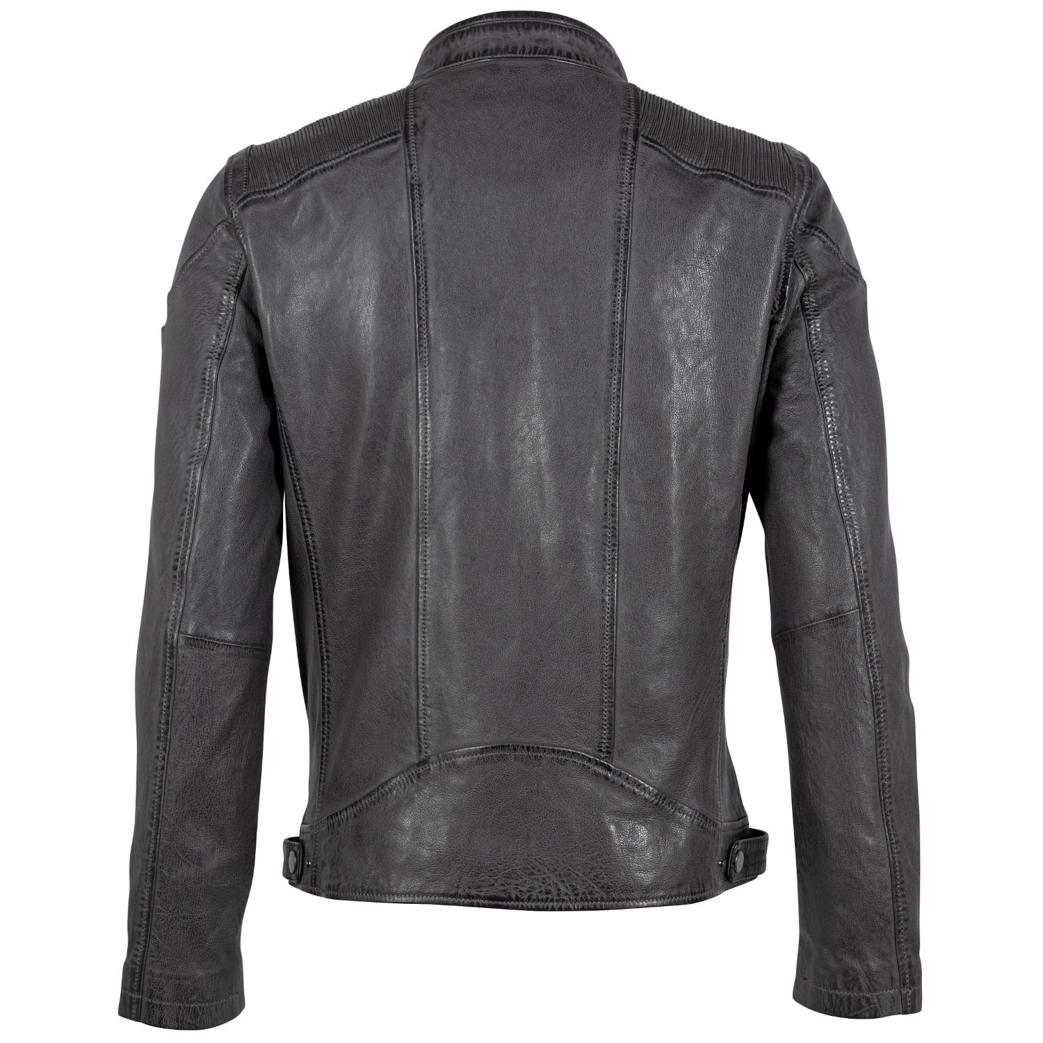 Geaca de Piele Barbati Mauritius Antracit GMDerran – Geci de Piele