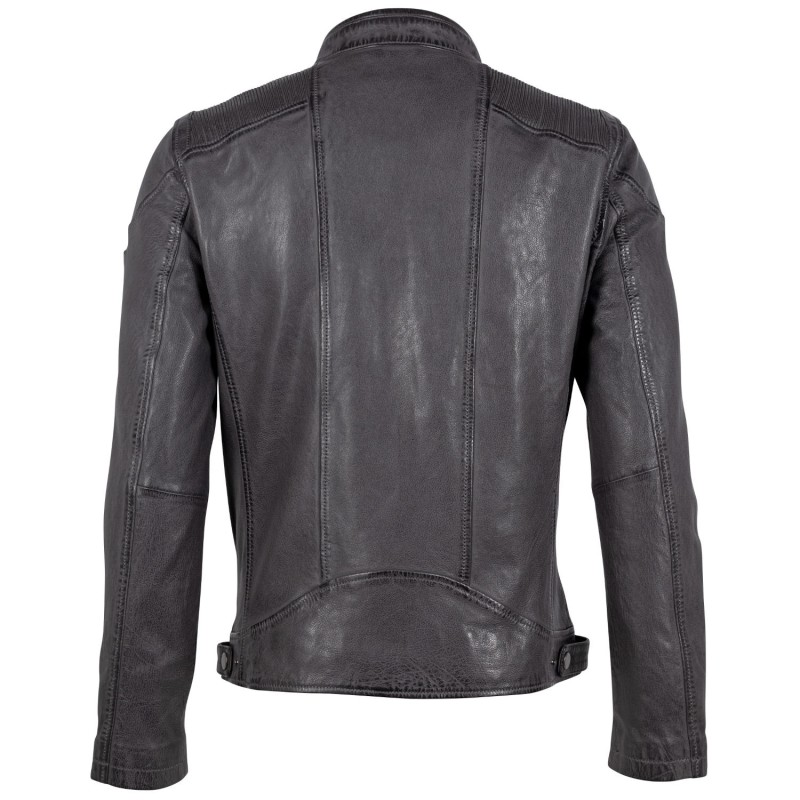 Geaca de Piele Barbati Mauritius Antracit GMDerran – Geci de Piele Geaca de Piele Barbati Mauritius Antracit GMDerran – Geci de Piele