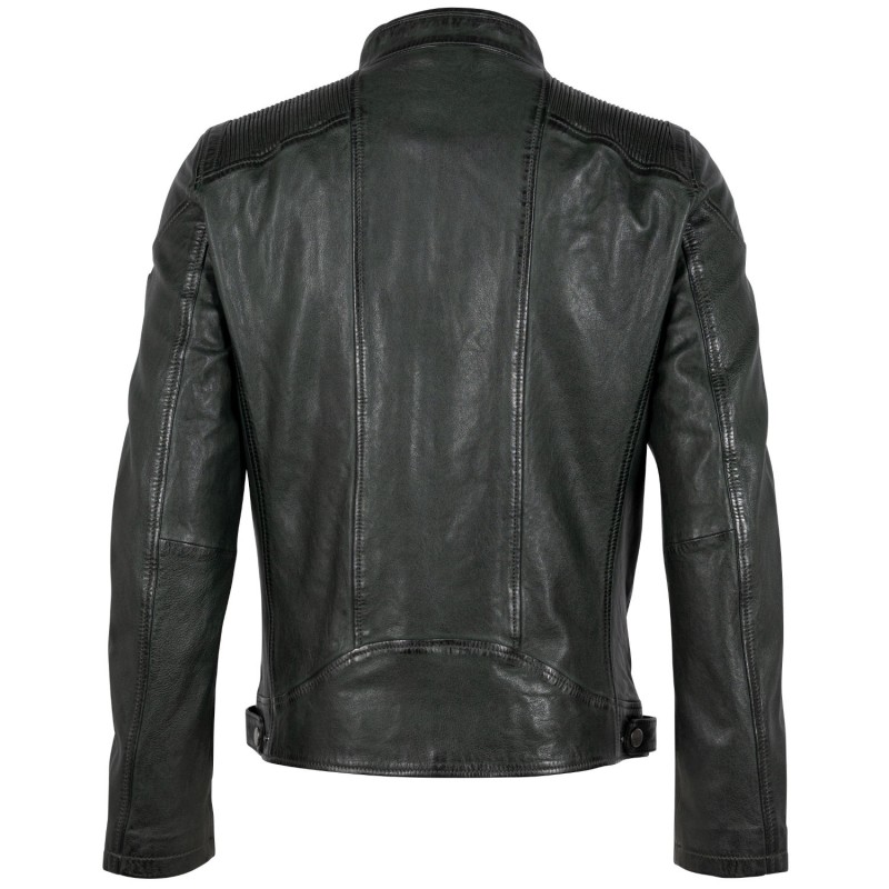 Geaca de Piele Barbati Mauritius Verde Inchis GMDerran – Geci de Piele Geaca de Piele Barbati Mauritius Verde Inchis GMDerran – Geci de Piele