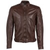 Geaca de Piele Barbati Mauritius Castanie GMDilian Geaca de Piele Barbati Mauritius Castanie GMDilian - readytowear.ro