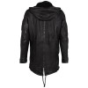 Geaca Lunga de Piele Barbati Mauritius Antracit Inchis GMElio Geaca Lunga de Piele Barbati Mauritius Antracit Inchis GMElio - readytowear.ro