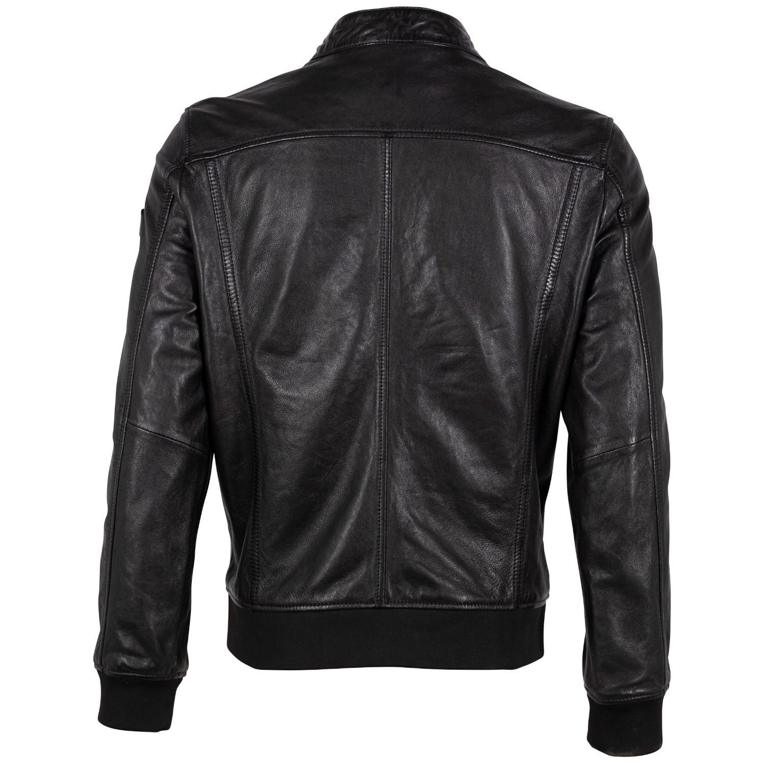 Geaca de Piele Barbati Mauritius Neagra GMGrahan – Black Friday Geaca de Piele Barbati Mauritius Neagra GMGrahan – Black Friday