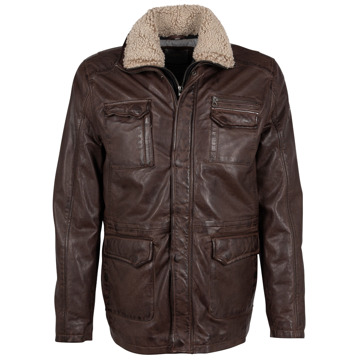 Geaca de Piele Barbati Mauritius Castanie GMJaeff – Geci de Piele Geaca de Piele Barbati Mauritius Castanie GMJaeff – Geci de Piele