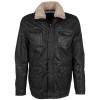 Geaca de Piele Barbati Mauritius Neagra GMJaeff Geaca de Piele Barbati Mauritius Neagra GMJaeff - readytowear.ro