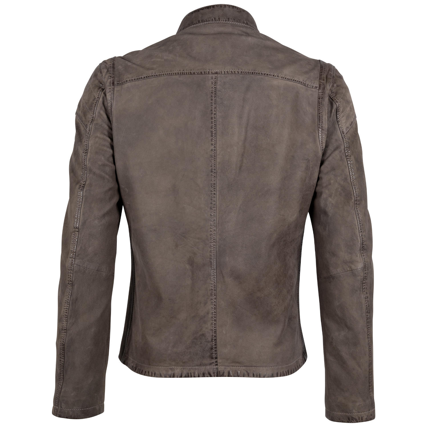 Geaca de Piele Barbati Mauritius Gri Inchis GMJenko – Geci de Piele Geaca de Piele Barbati Mauritius Gri Inchis GMJenko – Geci de Piele