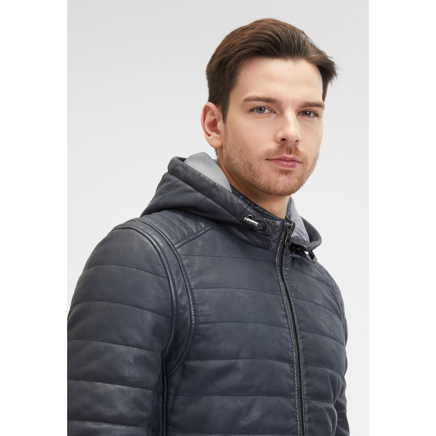 Geaca de Piele Barbati Mauritius Albastru Inchis GMLyman – Geci de Piele Geaca de Piele Barbati Mauritius Albastru Inchis GMLyman – Geci de Piele