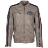 Geaca de Piele Barbati Mauritius Gri GMRalley Geaca de Piele Barbati Mauritius Gri GMRalley - readytowear.ro