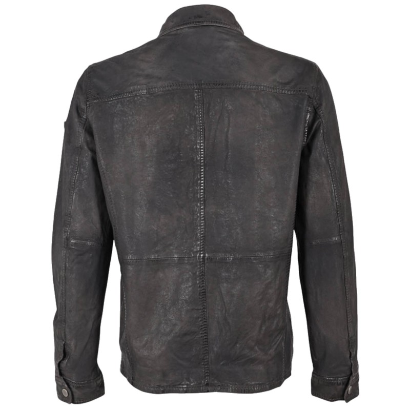 Camasa de Piele Barbati Mauritius Verde GMSedro – Camasi din Piele