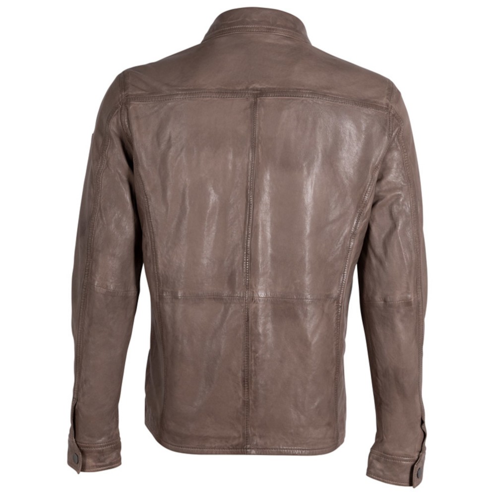Camasa de Piele Barbati Mauritius Maro Deschis GMSedro Camasa de Piele Barbati Mauritius Maro Deschis GMSedro - readytowear.ro