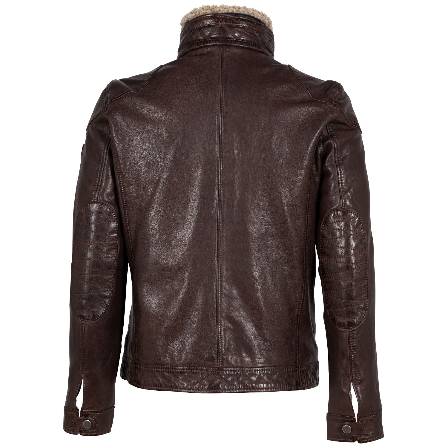 Geaca de Piele Barbati Mauritius Maro Rosiatic GMTalton – Geci de Piele
