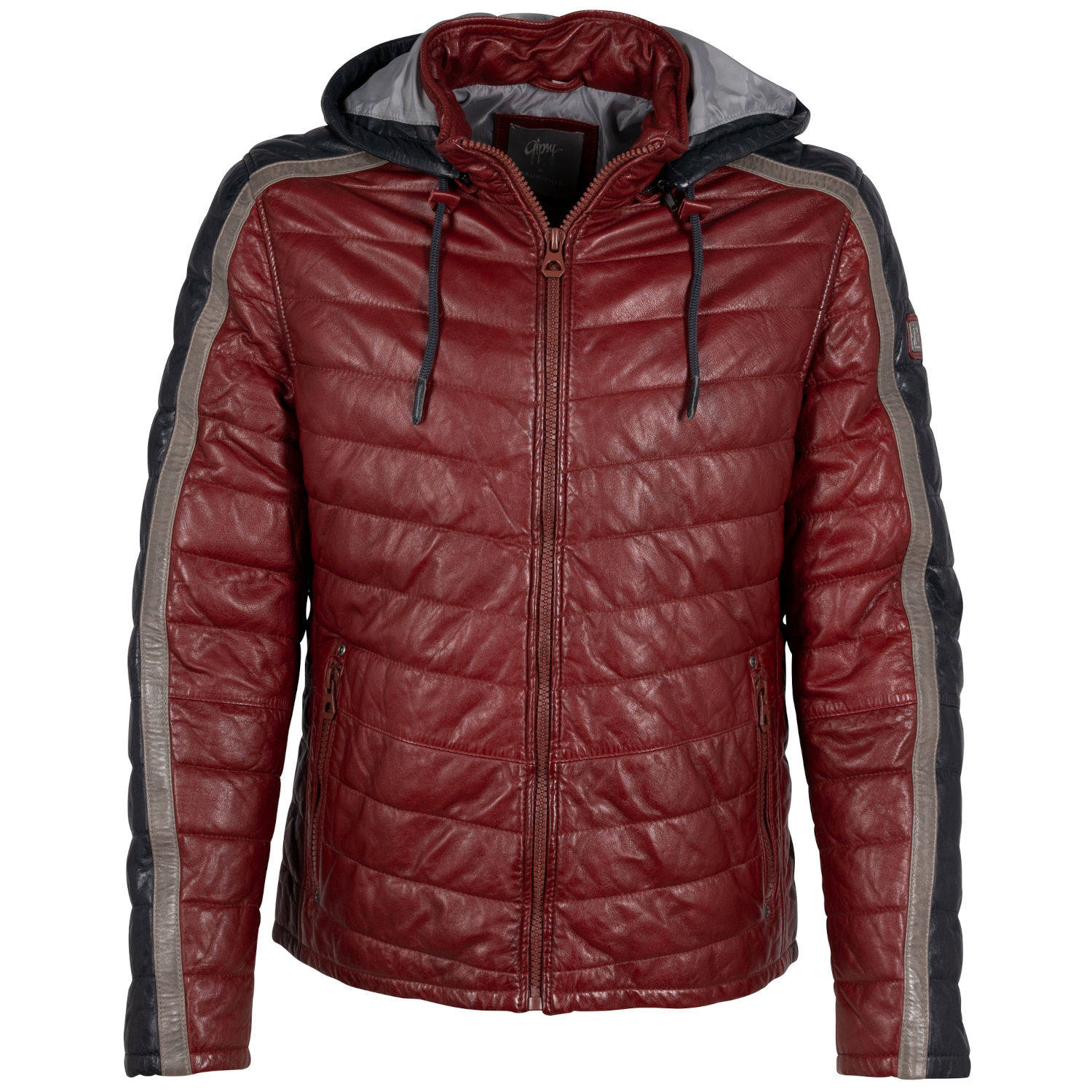 Geaca de Piele Barbati Mauritius Rosie GMTriest – Black Friday Geaca de Piele Barbati Mauritius Rosie GMTriest – Black Friday