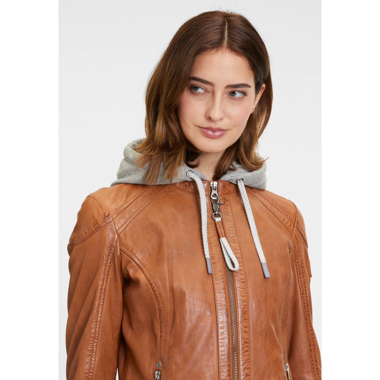 Geaca de Piele Dama Mauritius Coniac GWAlice – Black Friday Geaca de Piele Dama Mauritius Coniac GWAlice – Black Friday