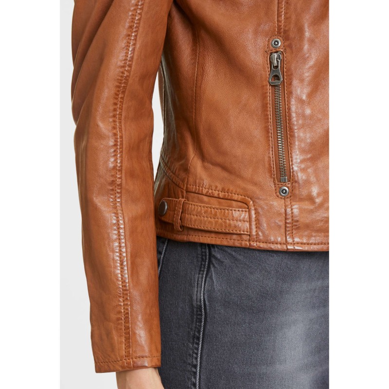 Geaca de Piele Dama Mauritius Coniac GWAlice – Geci de Piele Geaca de Piele Dama Mauritius Coniac GWAlice – Geci de Piele