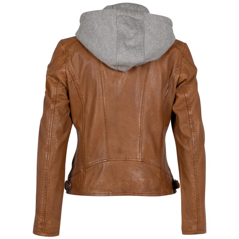 Geaca de Piele Dama Mauritius Coniac GWAlice – Black Friday