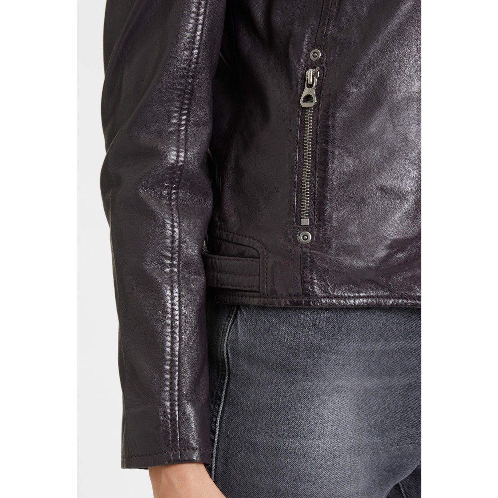 Geaca de Piele Dama Mauritius Mov Inchis GWAlice – Black Friday Geaca de Piele Dama Mauritius Mov Inchis GWAlice – Black Friday