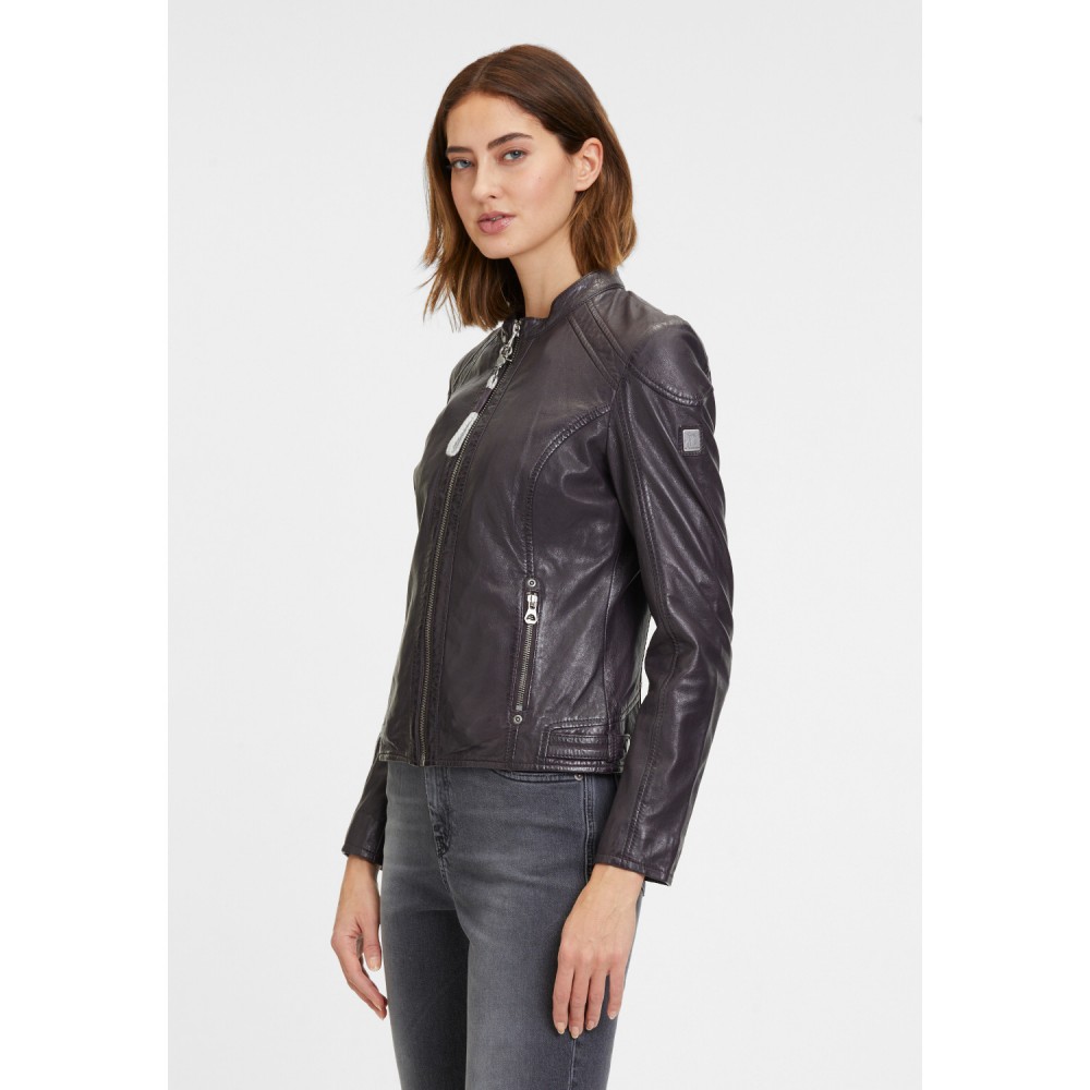 Geaca de Piele Dama Mauritius Mov Inchis GWAlice – Black Friday Geaca de Piele Dama Mauritius Mov Inchis GWAlice – Black Friday