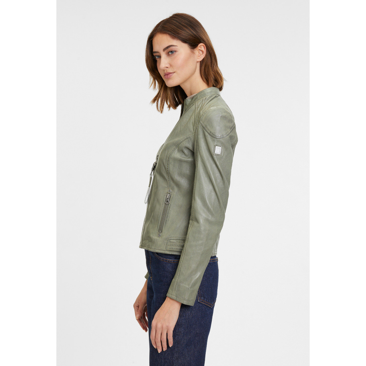 Geaca de Piele Dama Mauritius Verde Deschis GWAlice – Geci de Piele Geaca de Piele Dama Mauritius Verde Deschis GWAlice – Geci de Piele