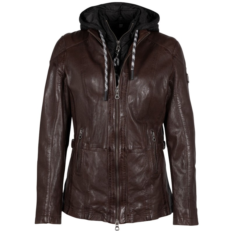 Geaca de Piele Dama Mauritius Castanie GWAllmut – Geci de Piele Geaca de Piele Dama Mauritius Castanie GWAllmut – Geci de Piele