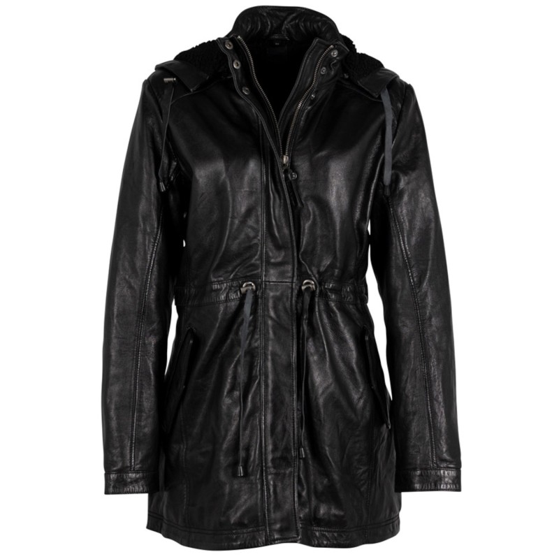 Geaca Lunga de Piele Dama Mauritius Neagra GWAnnely – Geci de Piele Geaca Lunga de Piele Dama Mauritius Neagra GWAnnely – Geci de Piele