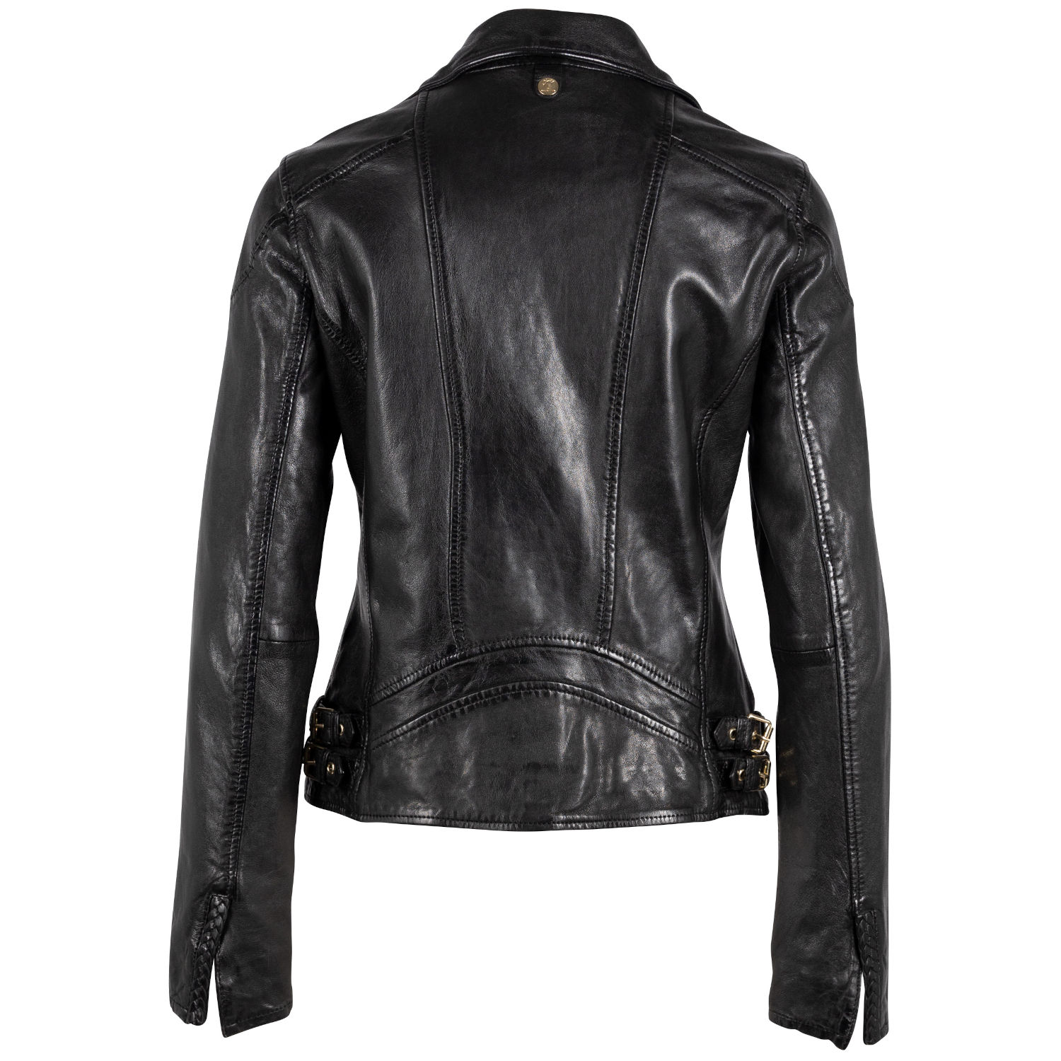 Geaca de Piele Dama Mauritius Neagra GWCaira – Black Friday