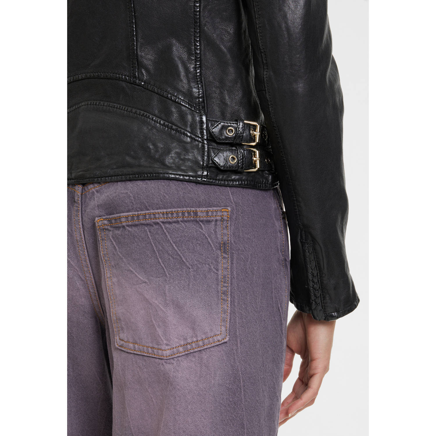 Geaca de Piele Dama Mauritius Neagra GWCaira – Black Friday Geaca de Piele Dama Mauritius Neagra GWCaira – Black Friday