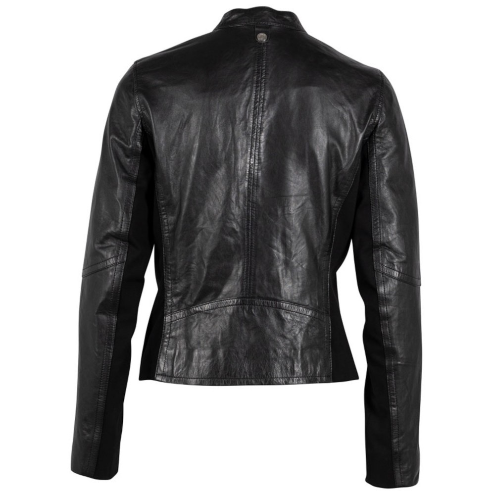 Geaca de Piele Dama Mauritius Neagra GWClair Geaca de Piele Dama Mauritius Neagra GWClair - readytowear.ro