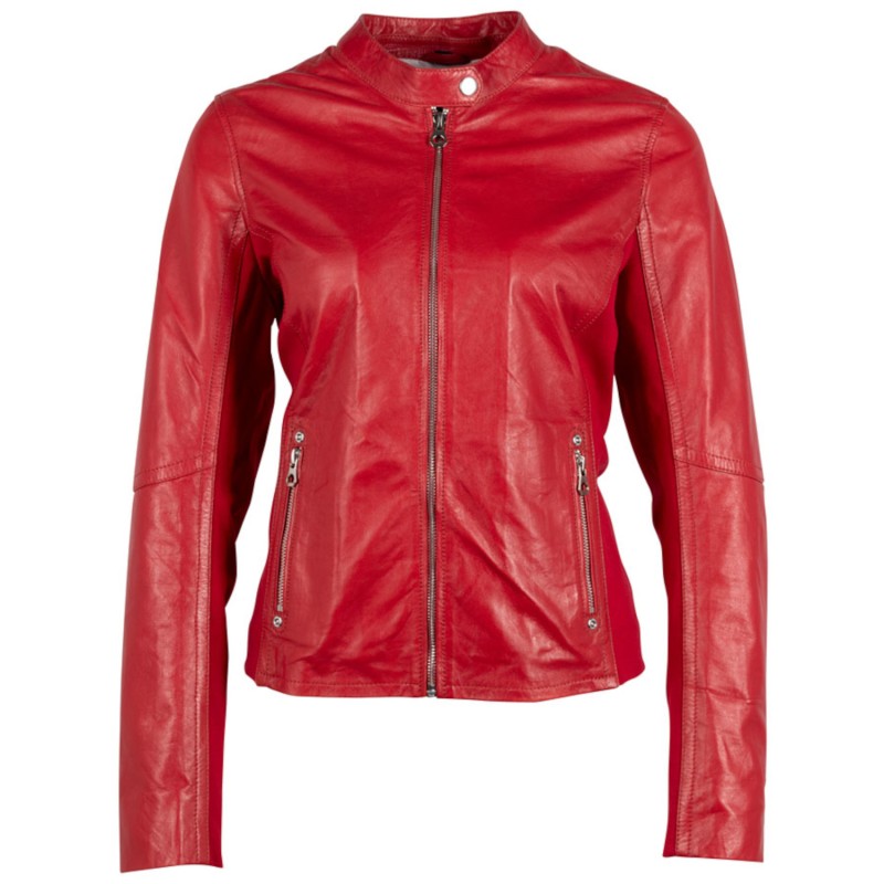 Geaca de Piele Dama Mauritius Rosie GWClair – Black Friday