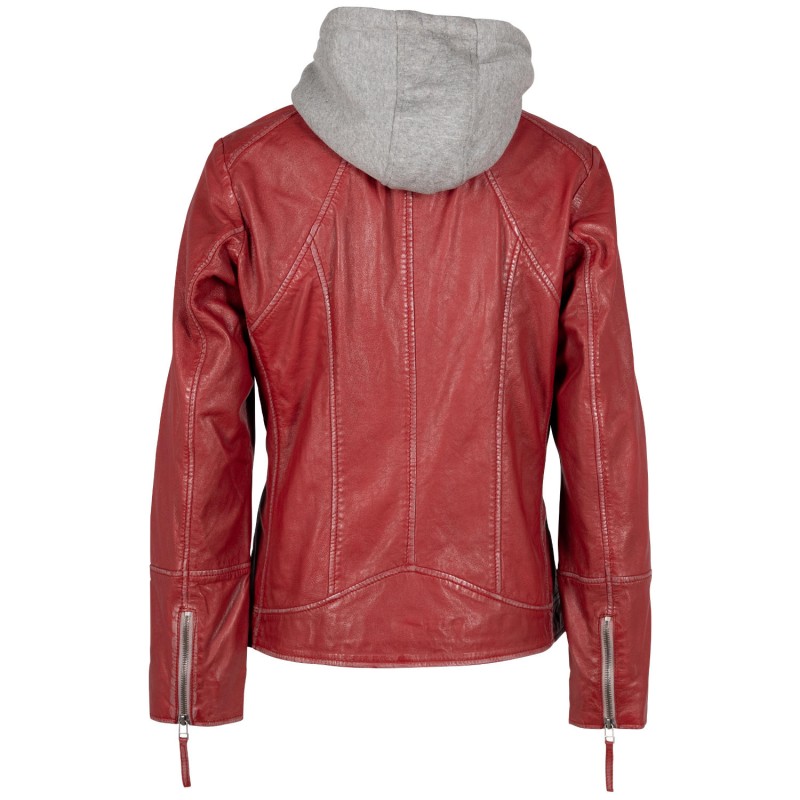 Geaca de Piele Dama Mauritius Rosie GWConny – Geci de Piele