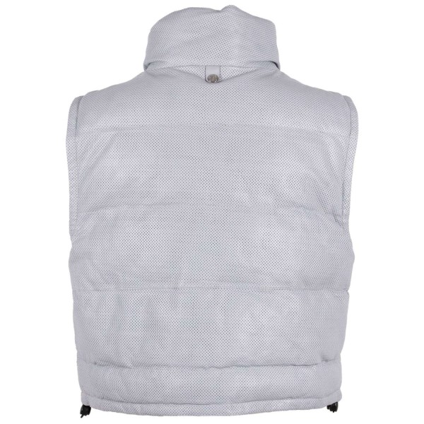 Vesta de Piele Dama Mauritius Albastru Deschis GWEllice – Veste de Piele — fotografia 4