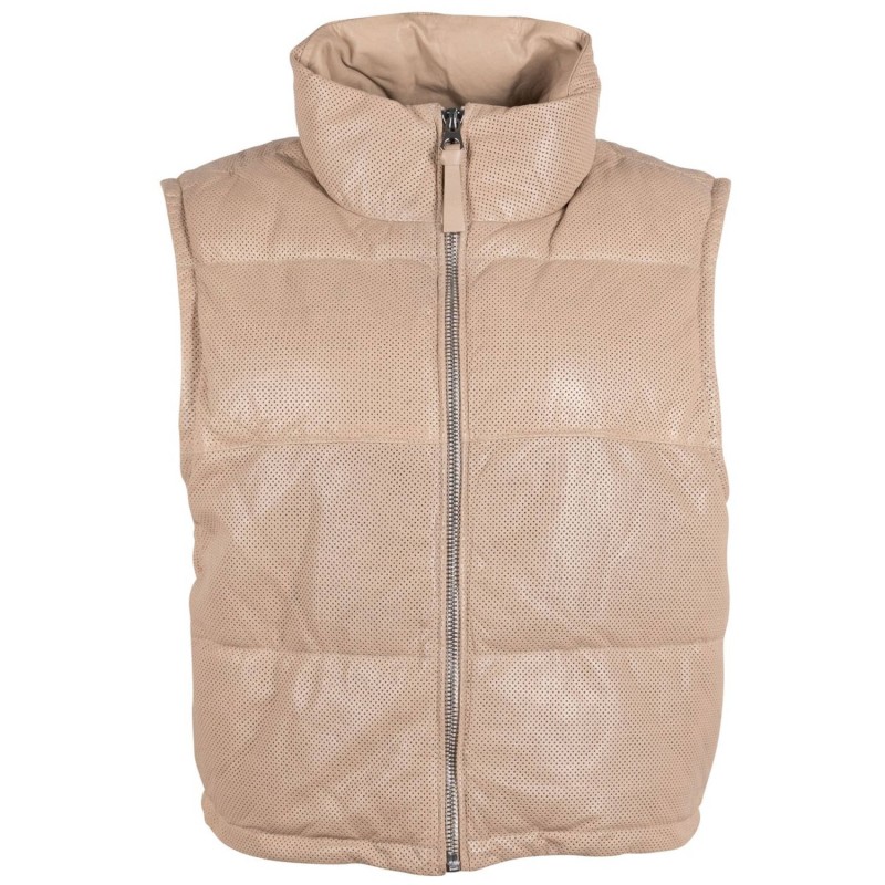 Vesta de Piele Dama Mauritius Bej Deschis GWEllice – Veste de Piele Vesta de Piele Dama Mauritius Bej Deschis GWEllice – Veste de Piele